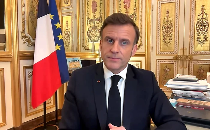 Emmanuel Macron a răspuns la întrebările francezilor live pe You Tube FOTO Profimedia