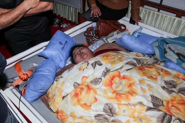 Eman
Ahmed a început să se îngraşe încă din copilărie şi de atunci nu s-a mai oprit