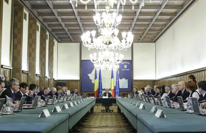 Sedinţă de guvern - cabinet Viorica Dăncilă                           FOTO Inquam Photos / Octav Ganea