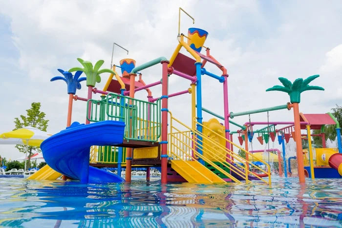 Water Park Otopeni pune la dispoziție multe piscine pentru copii Foto: Facebook