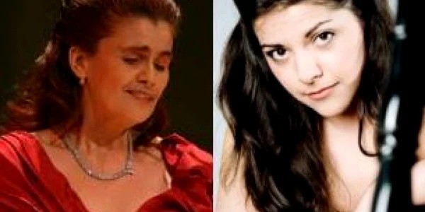 Felicia Filip a fost acompaniată de mai multe ori de pianista Mihaela Ursuleasa