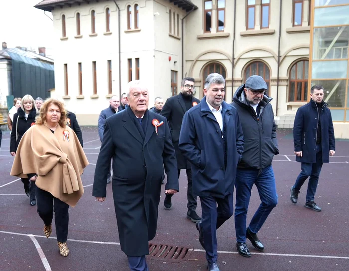 Marcel Ciolacu, alături de primarul Buzăului FOTO: FB Constantin Toma