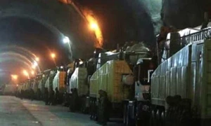 Baza secretă de rachete în Iran FOTO Twitter