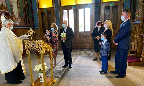 În biserică au fost doar opt persoane jpeg