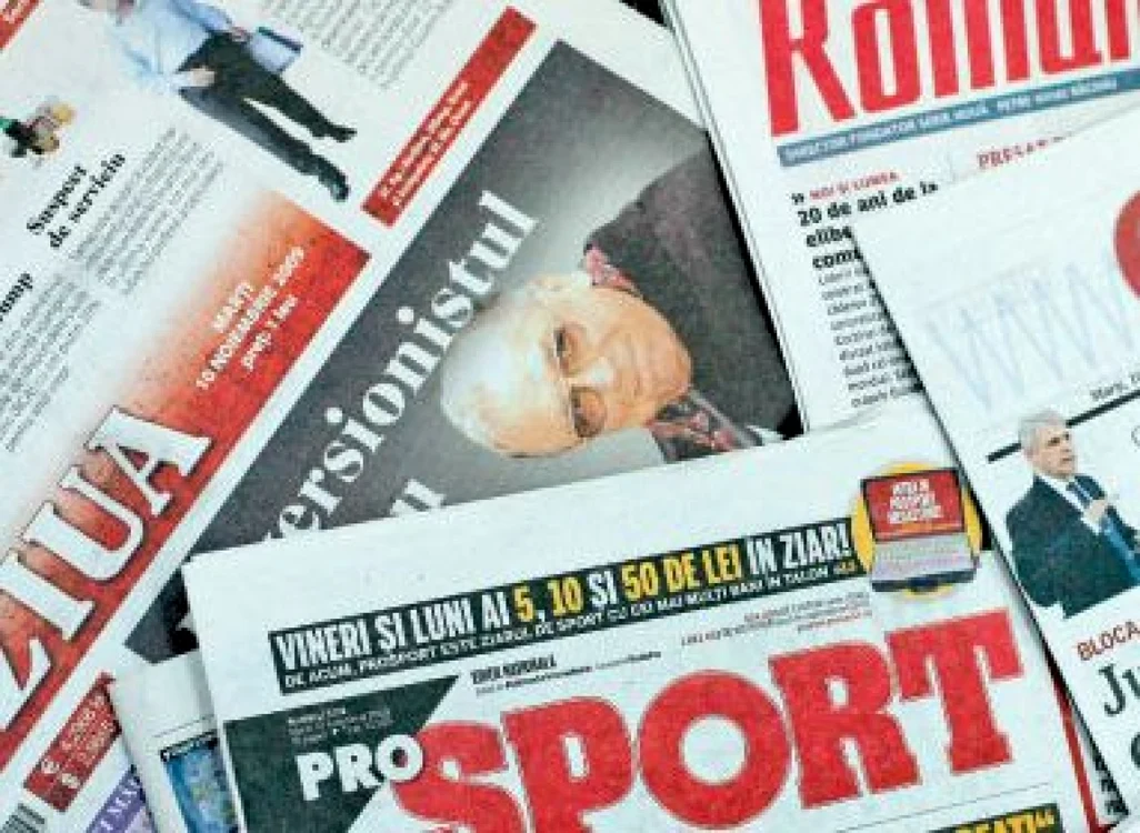 Regretata presă scrisă. FOTO: ADEVĂRUL