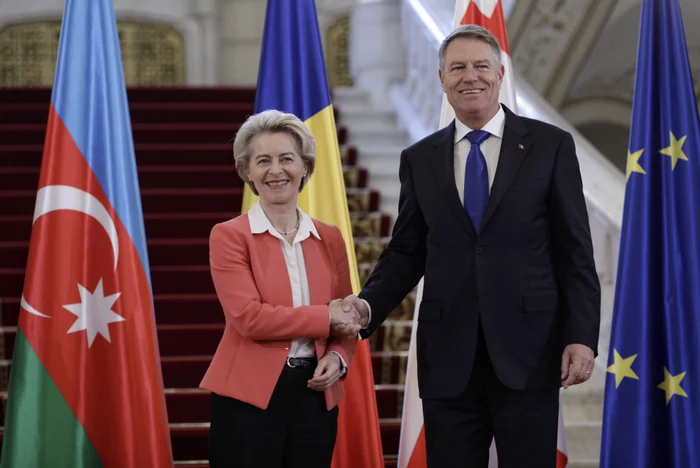 Klaus Iohannis și Ursula von der Leyen Foto: Arhivă