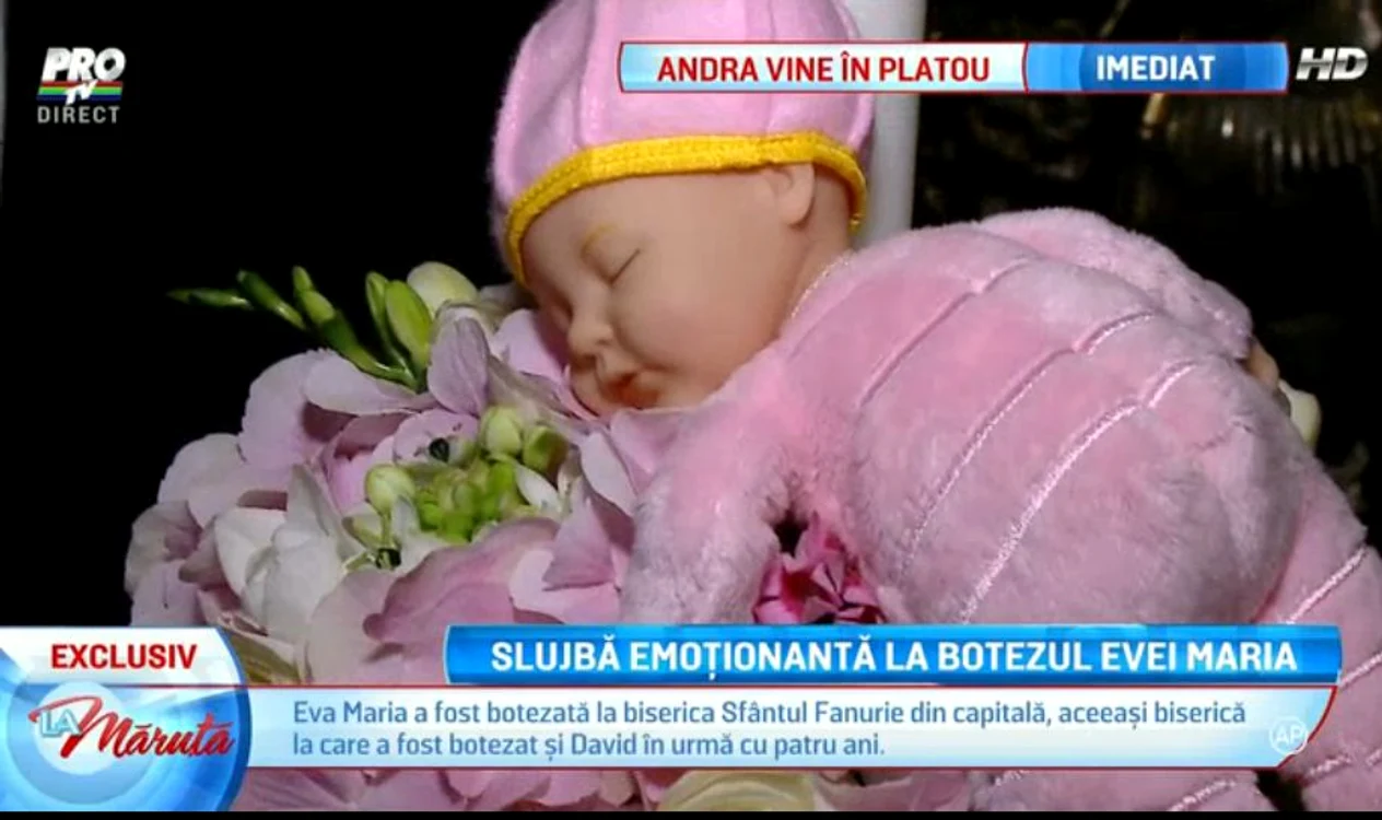 Bebeluşul de pe lumânare a fost un detaliu mai degrabă sinistru