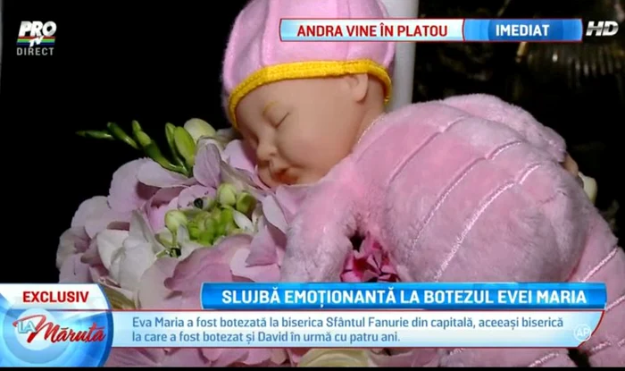 Bebeluşul de pe lumânare a fost un detaliu mai degrabă sinistru