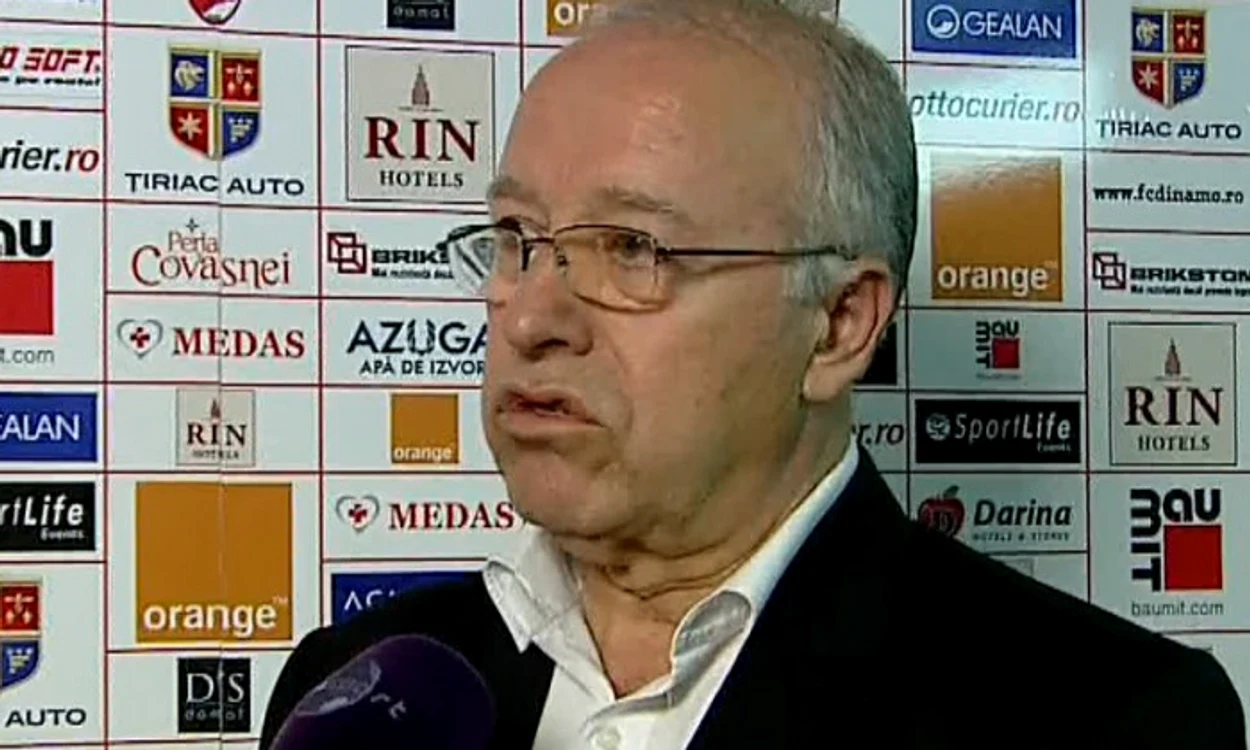 Constantin Anghelache a condus Dinamo în vremurile de glorie. Captură DigiSport