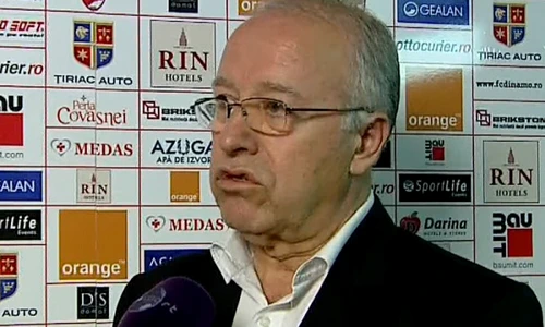 Constantin Anghelache a condus Dinamo în vremurile de glorie. Captură DigiSport