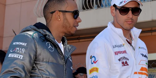 Adrian Sutil si Lewis Hamilton @Sutton Images png