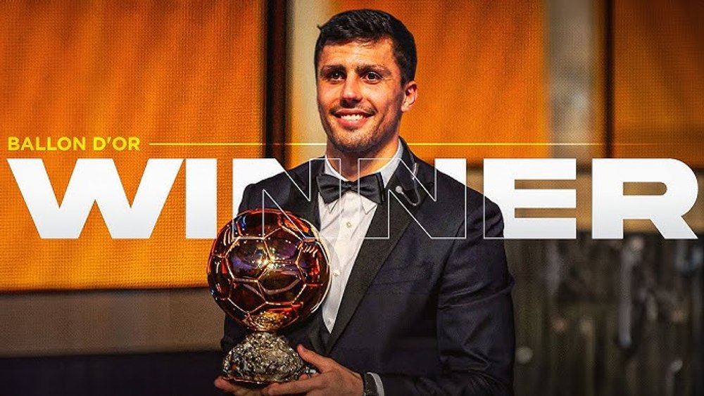 Spaniolul Rodri a cucerit Balonul de Aur 2024