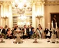 Prințesa Stephanie, Mare Duce Henri al Luxemburgului, cuplul prezidențial singaporez, Marea Ducesă Maia Teresa a Luxemburgului, Prințul Guillaume. FOTO: Sophie Margue/Casa Marelui Duce