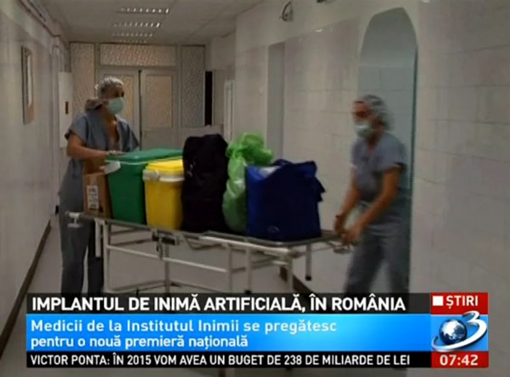 Medicii de la Institutul de Boli Cardiovasculare şi Transplant din Târgu Mureş se pregătesc de o premieră naţională