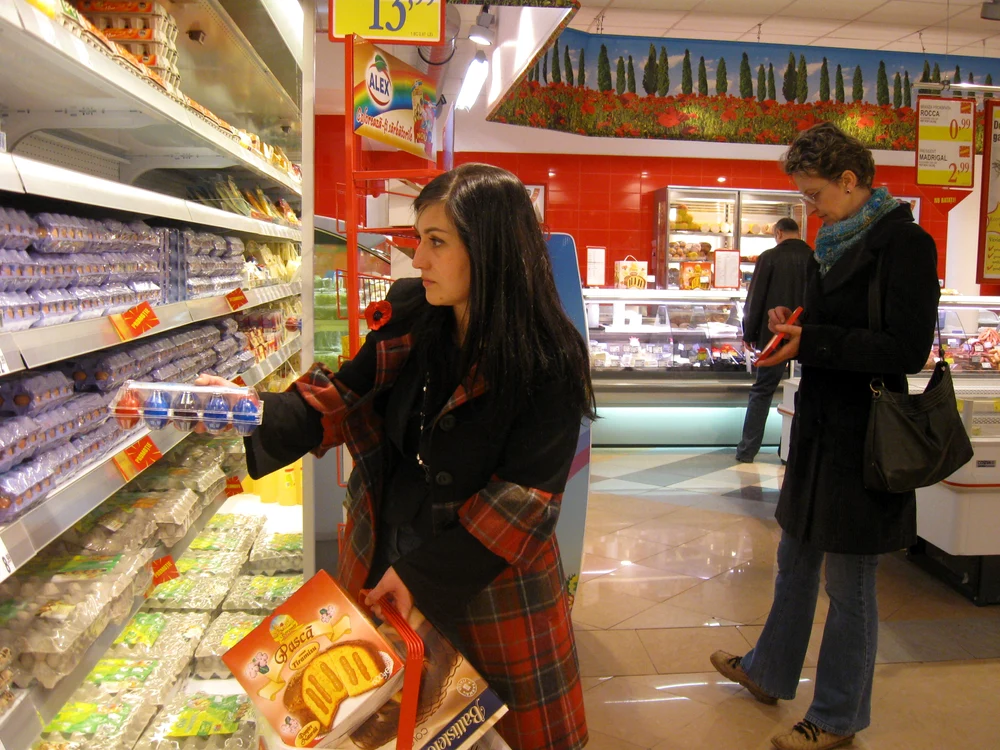 Cumpărături pe ultima sută de metri. 