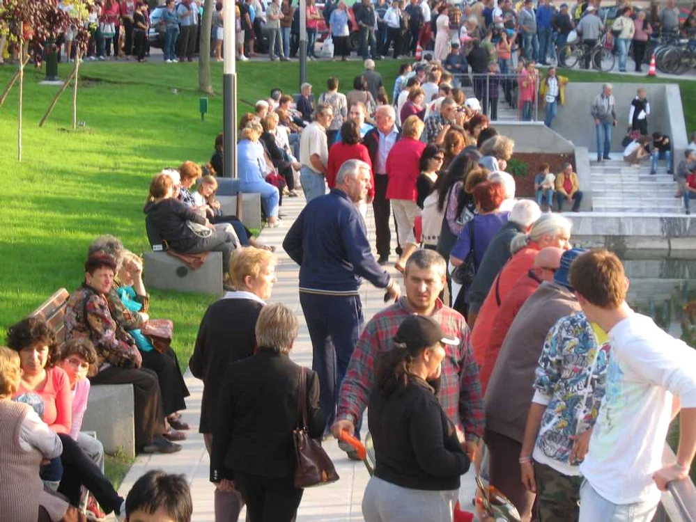 Inaugurare fântână