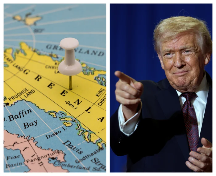 Donald Trump și-a reiterat intenția de a anexa Groenlanda FOTO: Getty