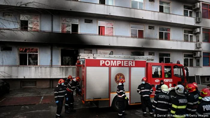 Incendiul de la Matei Balş (vineri, 29 ianuarie)