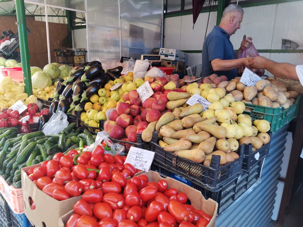 În sectorul comercianților prețurile sunt chiar mai mici decât la producători FOTO: A.M.