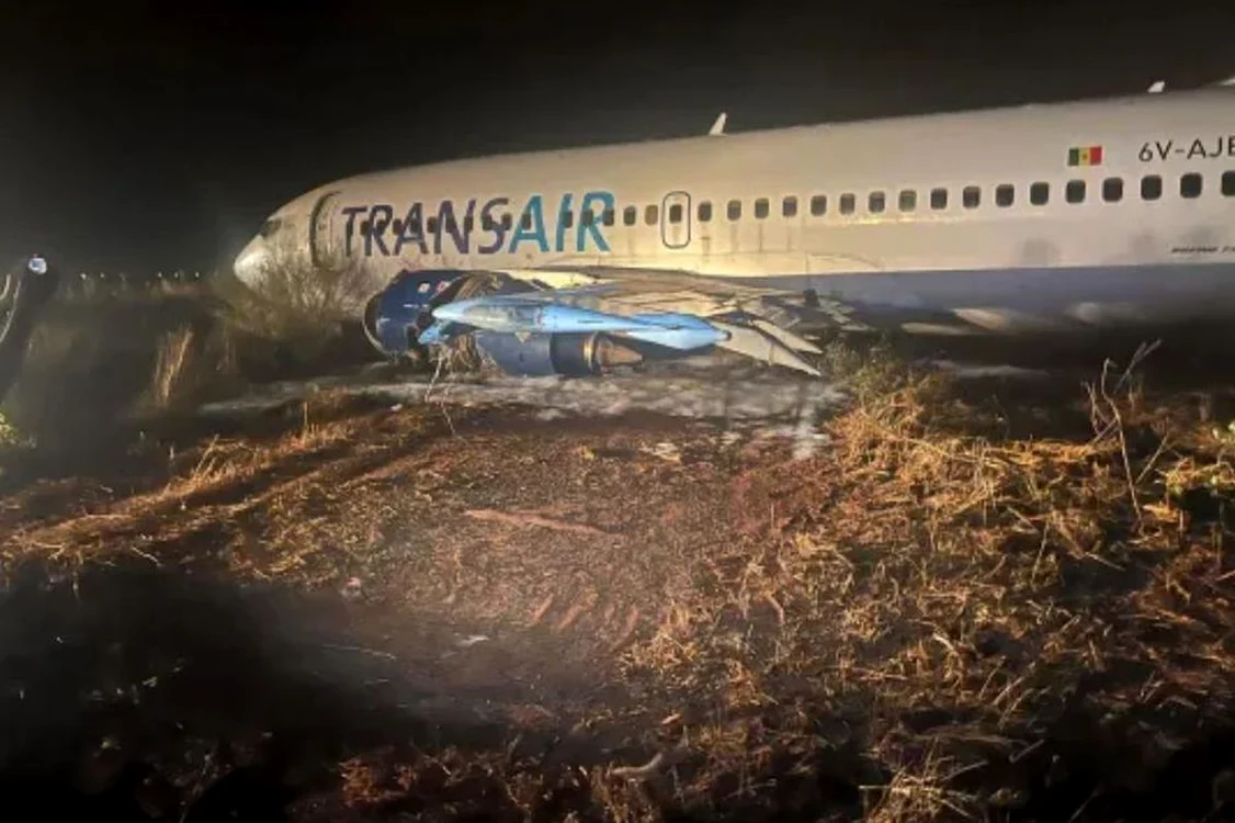 Avionul ieșit de pe pistă în Senegal, 9 mai 2024