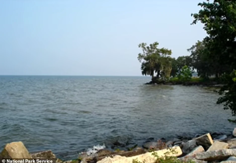 Lacul Moultrie, zona în care sunt concentrate căutările FOTO Daily Mail