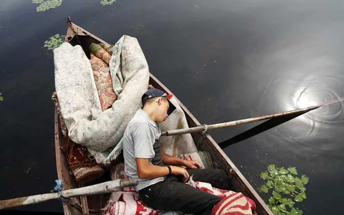 Fotografie din expoziţia „România. Peisaje acvatice. Delta Dunării” FOTO Alexandru Tomazatos