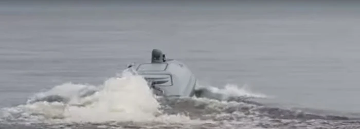 Dronă navală ucraineană FOTO Captură Video