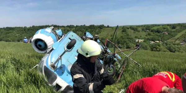 Elicopter prabusit