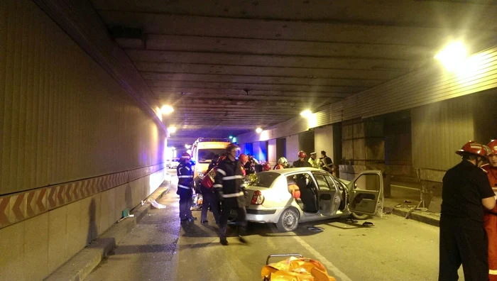 accident pasajul unirii