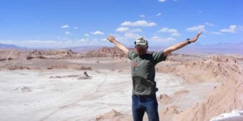Dragoş Veleanu, în expediţie pe Atacama