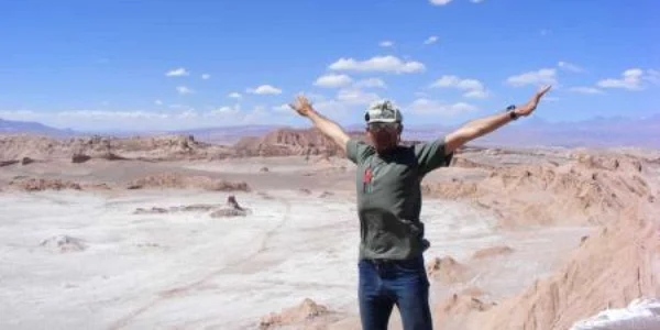 Dragoş Veleanu, în expediţie pe Atacama