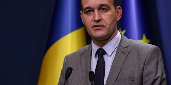 Conferinta de presă  la Palatul Victoria din Bucureşti vineri 17 decembrie 2021 Dan Vilceanu FOTO Inquam Photos / Octav Ganea