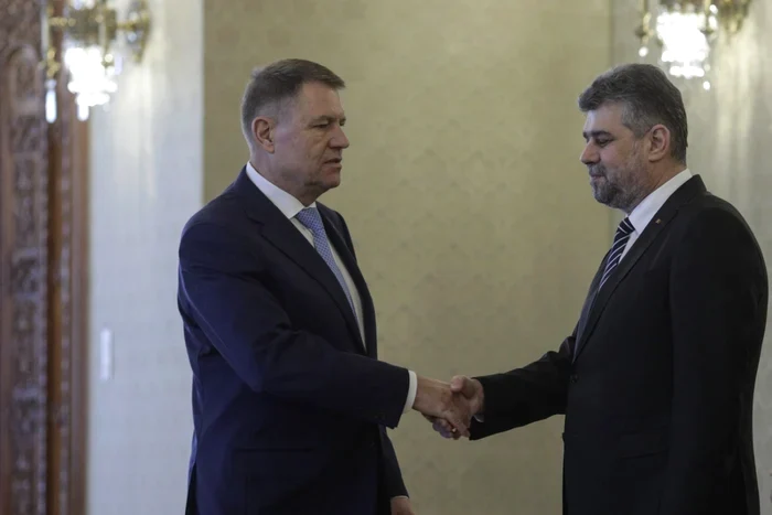 Klaus Iohannis l-a desemnat premier pe Marcel Ciolacu