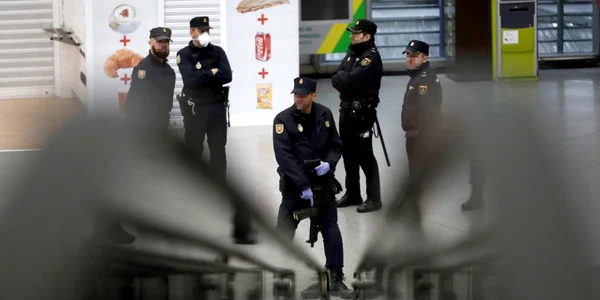 Politia spaniola FOTO EPA-EFE