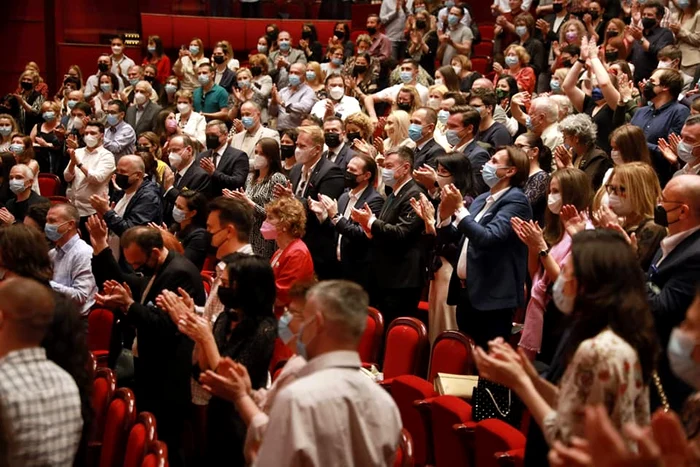 Au răsunat din nou ropote de aplauze în sala de la TNBFoto: Ministerul Culturii