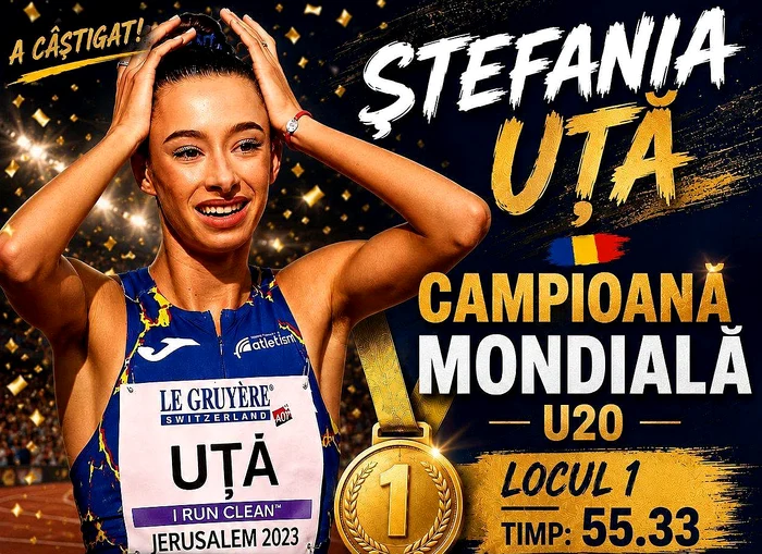 Ștefania Uță calcă pe urmele Ionelei Târlea (Foto: FR de Atletism)
