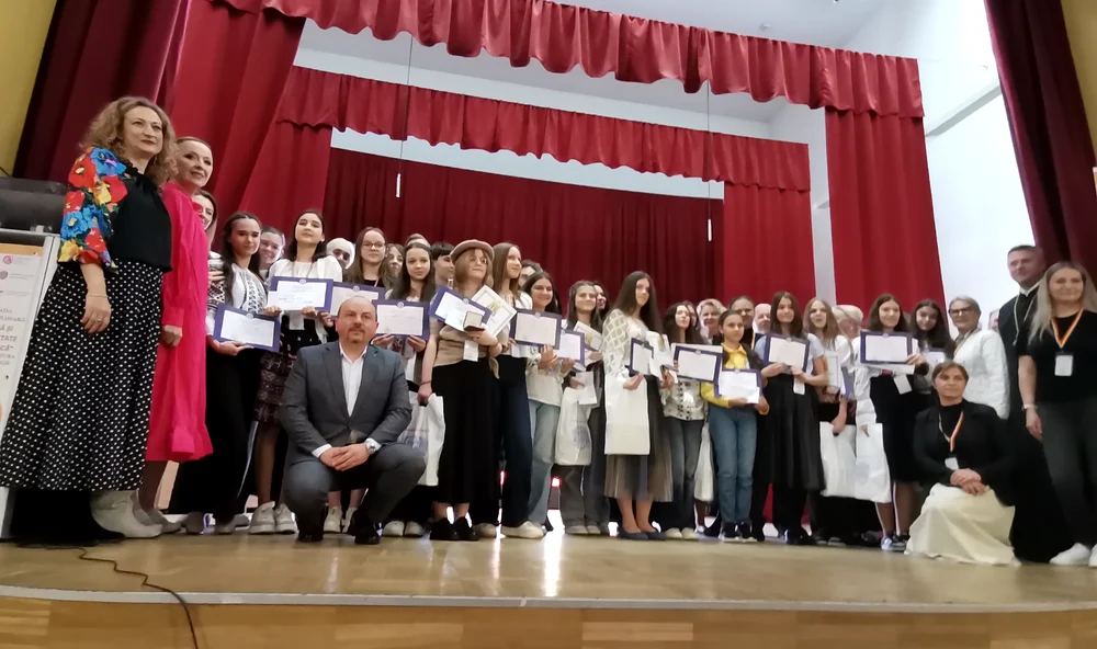 Elevii premiați la Olimpiada de Cultură și spiritualitate românească 2026 FOTO: A.M.