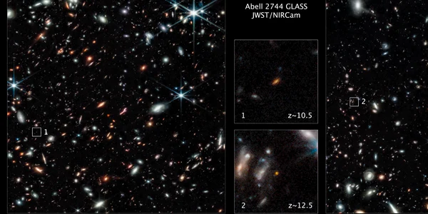 Galaxii descoperite de telescopul James Webb / Foto: NASA
