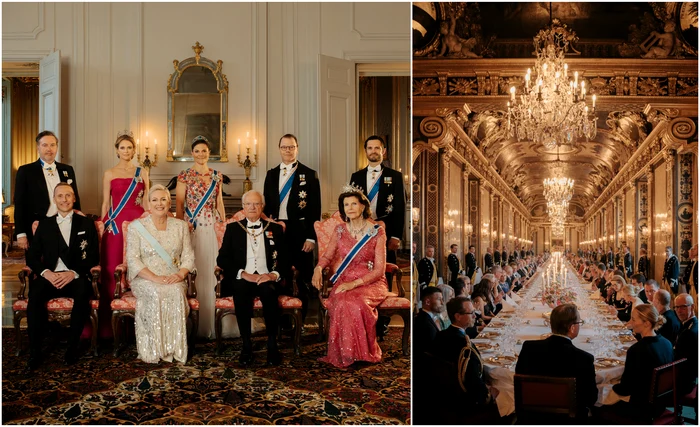 Familia Regală suedeză la dineul de stat pentru președinta Islandei Casa Regală suedeză (1) jpg