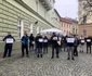 Protest pentru redeschiderea sălilor de sport