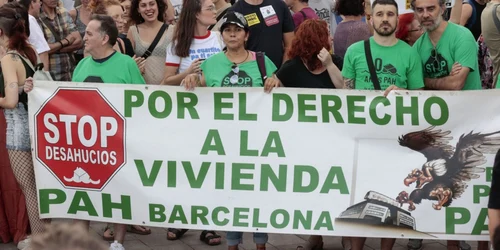 protest anti-turism în Barcelona FOTO EPA
