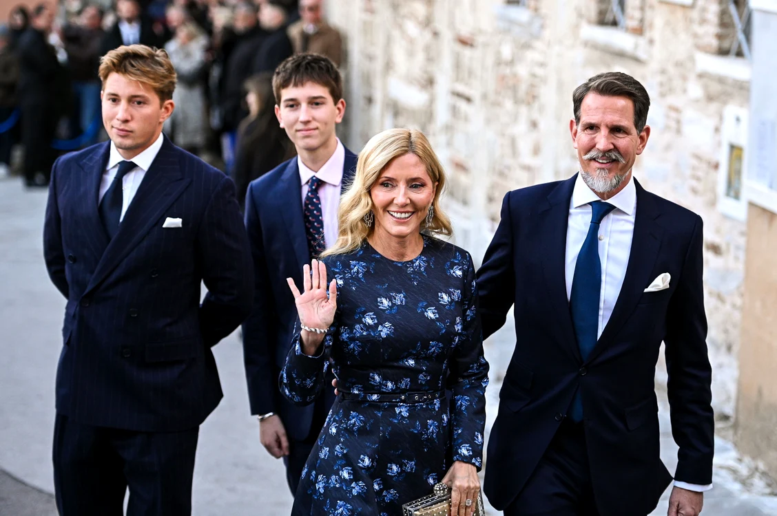 Pavlos, Marie Chantal și fiii lor, Prințul Constantin Alexios și Prințul Aristides Stavros, Profimedia 0961203445 jpg