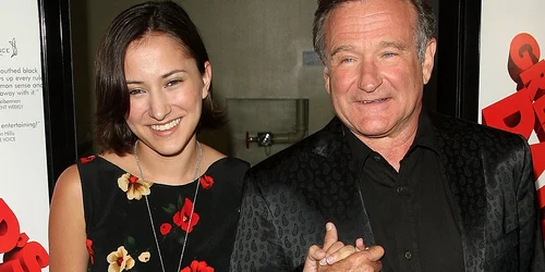 Robin Williams și fiica sa Zelda jpg