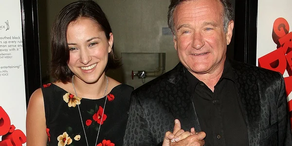 Robin Williams și fiica sa Zelda jpg