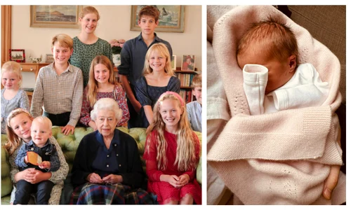 strănepoții reginei Elisabeta jpg