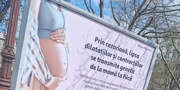 panou nastere naturala vs cezariana bucuresti foto FB jpg