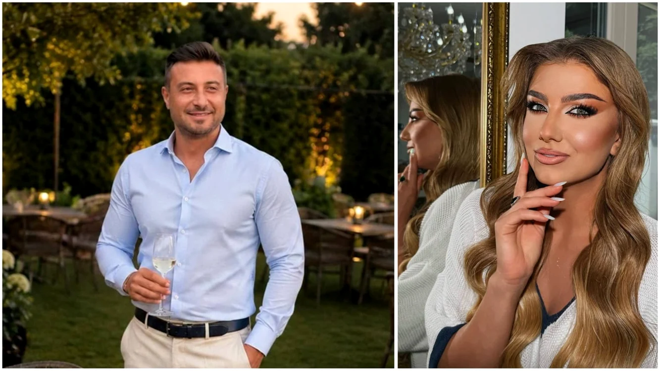 Valentin Sanfira și Codruța Filip. 