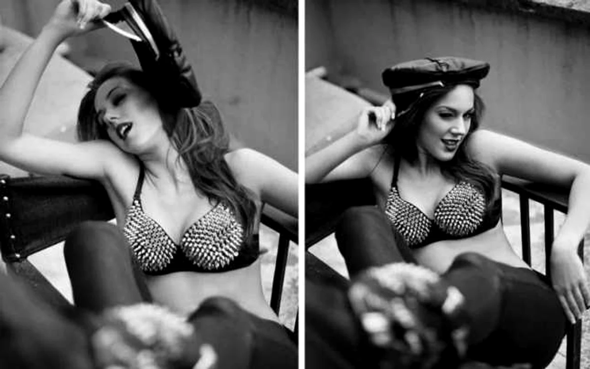 Adina Butar, fotografii din Revista Boxer. SURSA Facebook.