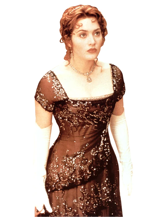 Kate Winslet, în rolul  lui Rose din „Titanic”