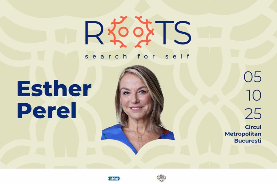 Esther Perel vine la București. Secretele relațiilor dezvăluite de cel mai cunoscut terapeut de cuplu
